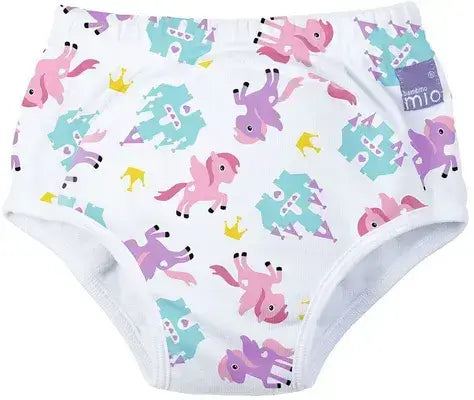 Bambino Mio Potty Training Pants Size: 2-3 Years Colour: Pegasus place potty training reusable pants Earthlets