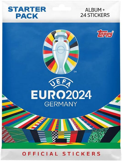 Topps Euro 2024 Official Sticker Collection Product: Starter Bundle Sticker Collection Earthlets