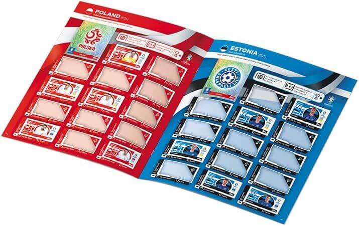 Topps Euro 2024 Official Sticker Collection Product: Eco Pack (41 Stickers) Sticker Collection Earthlets