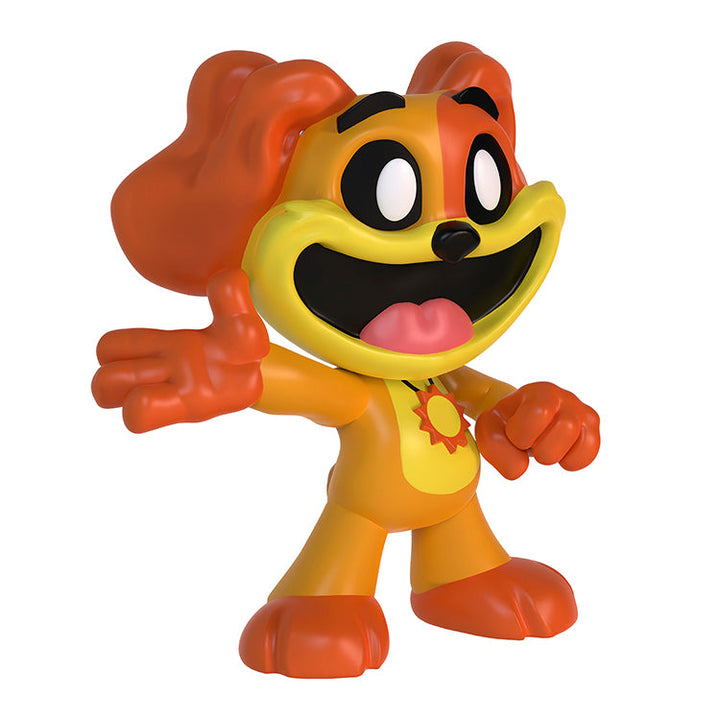 Poppy Playtime Series 4 Smiling Critters Mystery Minifigures CatNap figure with a bright, playful expression.