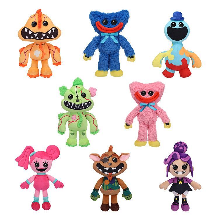 Poppy Playtime Series6 8inch Collectible Plush Blind Box featuring colorful plush characters.