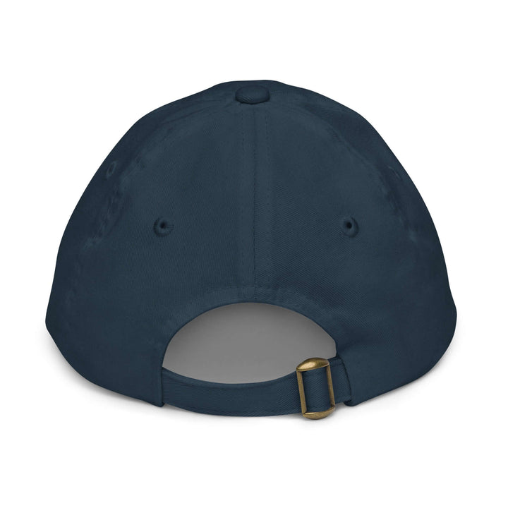 Back view of the AFK Youth baseball cap showing adjustable strap and ventilation eyelets.