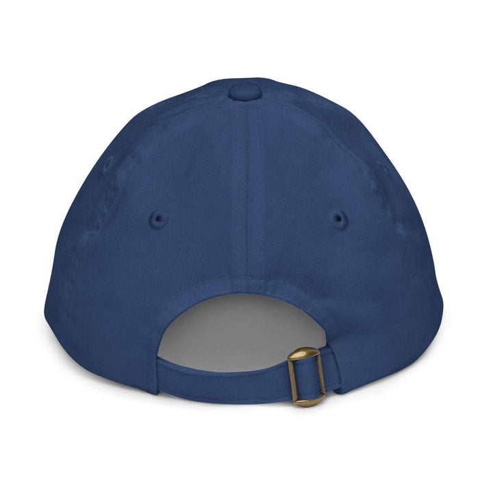 Back view of AFK Youth baseball cap showcasing adjustable strap and ventilation eyelets.