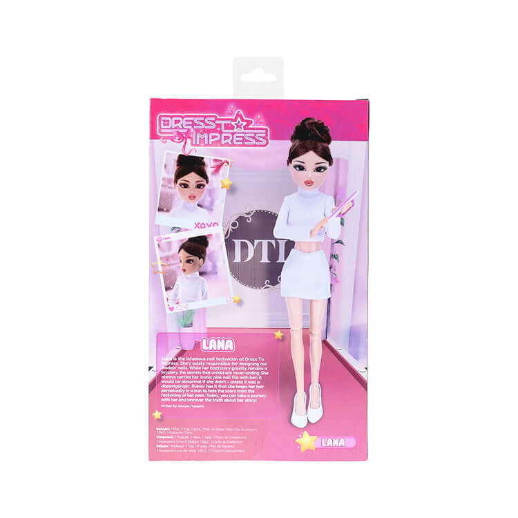 Dress To Impress Trio Doll Bundle featuring Lana with stylish outfit and playful design, perfect for imaginative play.