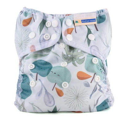 Mother-ease Wizard Uno Stay Dry Nappy - One size Colour: Orchard reusable nappies all in one nappies Earthlets