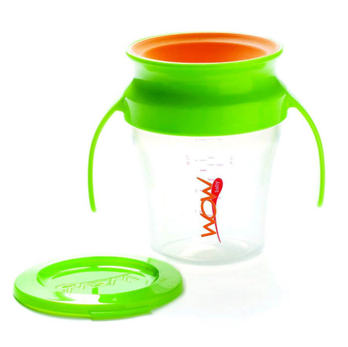 Wow Cup| Wow Spill Free Drinking Cup for Baby - 207ml | Earthlets.com |  | feeding cups & beakers