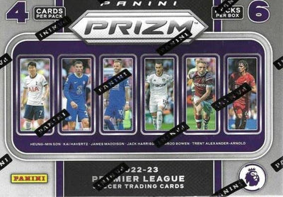 Earthlets.com| 2022-23 Panini Prizm EPL Premier League Soccer (Football) Blaster Box - 24 Trading Cards Total | Earthlets.com |  