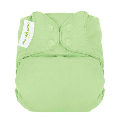 BumGenius Freetime All-In-One One-Size Cloth Nappy Colour: Grasshopper reusable nappies Earthlets