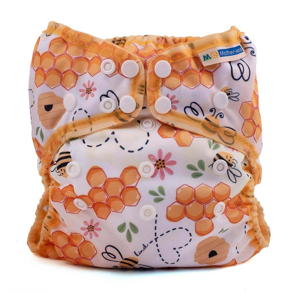 Mother-ease Wizard Uno Stay Dry - Newborn Colour: Dino Size: XS reusable nappies all in one nappies Earthlets