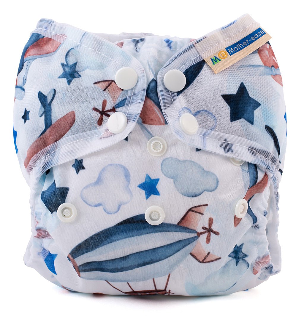 Mother-ease| Wizard Duo Cover | Earthlets.com |  | reusable nappies