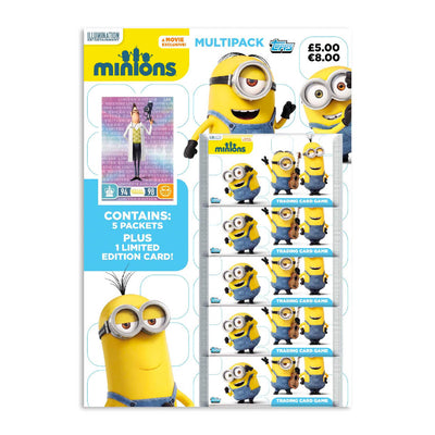 ToppsMinions Trading Card Collection (5 Packs)Trading CardsEarthlets