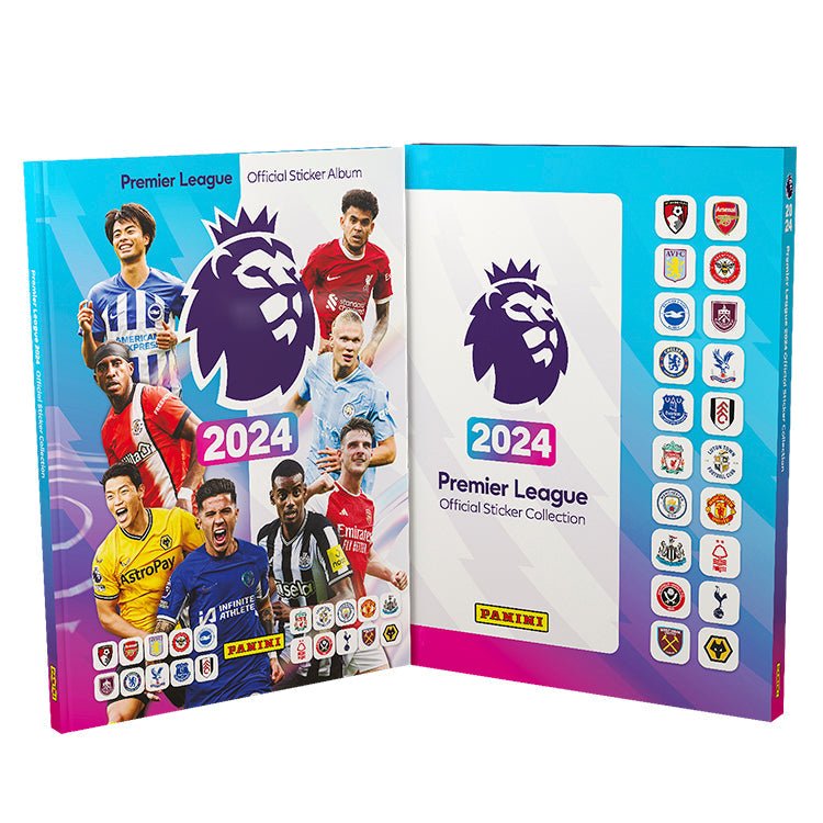 PaniniPremier League 2023/24 Sticker CollectionProduct: Hardback AlbumSticker CollectionEarthlets
