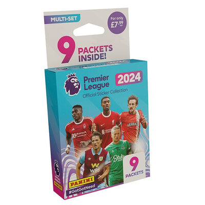 PaniniPremier League 2023/24 Sticker CollectionProduct: Multiset (9 Packs)Sticker CollectionEarthlets