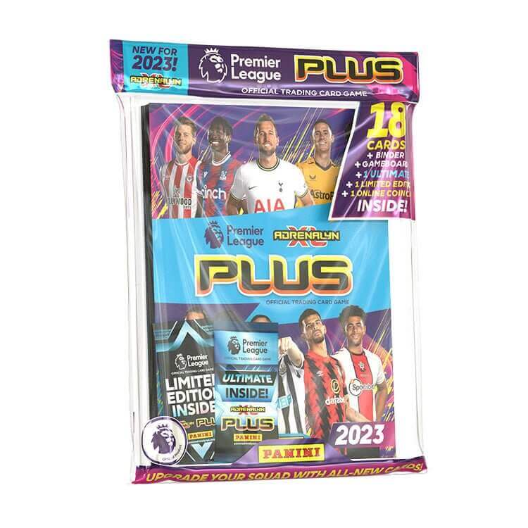 Panini Premier League 2022/23 Adrenalyn XL PLUS Product: Starter Pack (18 Cards) Trading Card Collection Earthlets