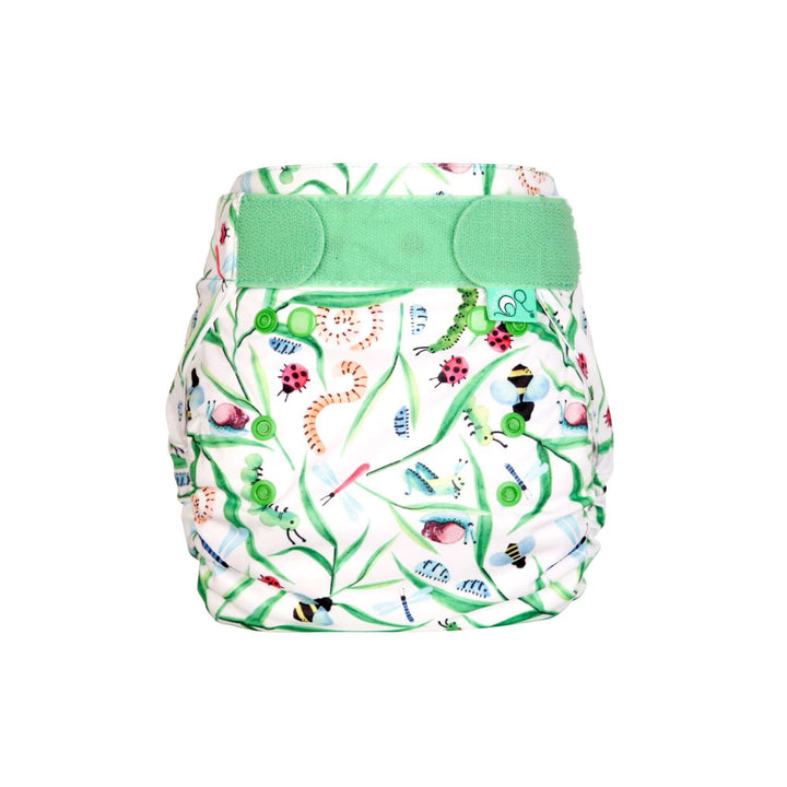 Tots Bots Bamboozle Nappy Wrap Colour: Above the Clouds Size: Size 1 (6-18lbs) reusable nappies Earthlets