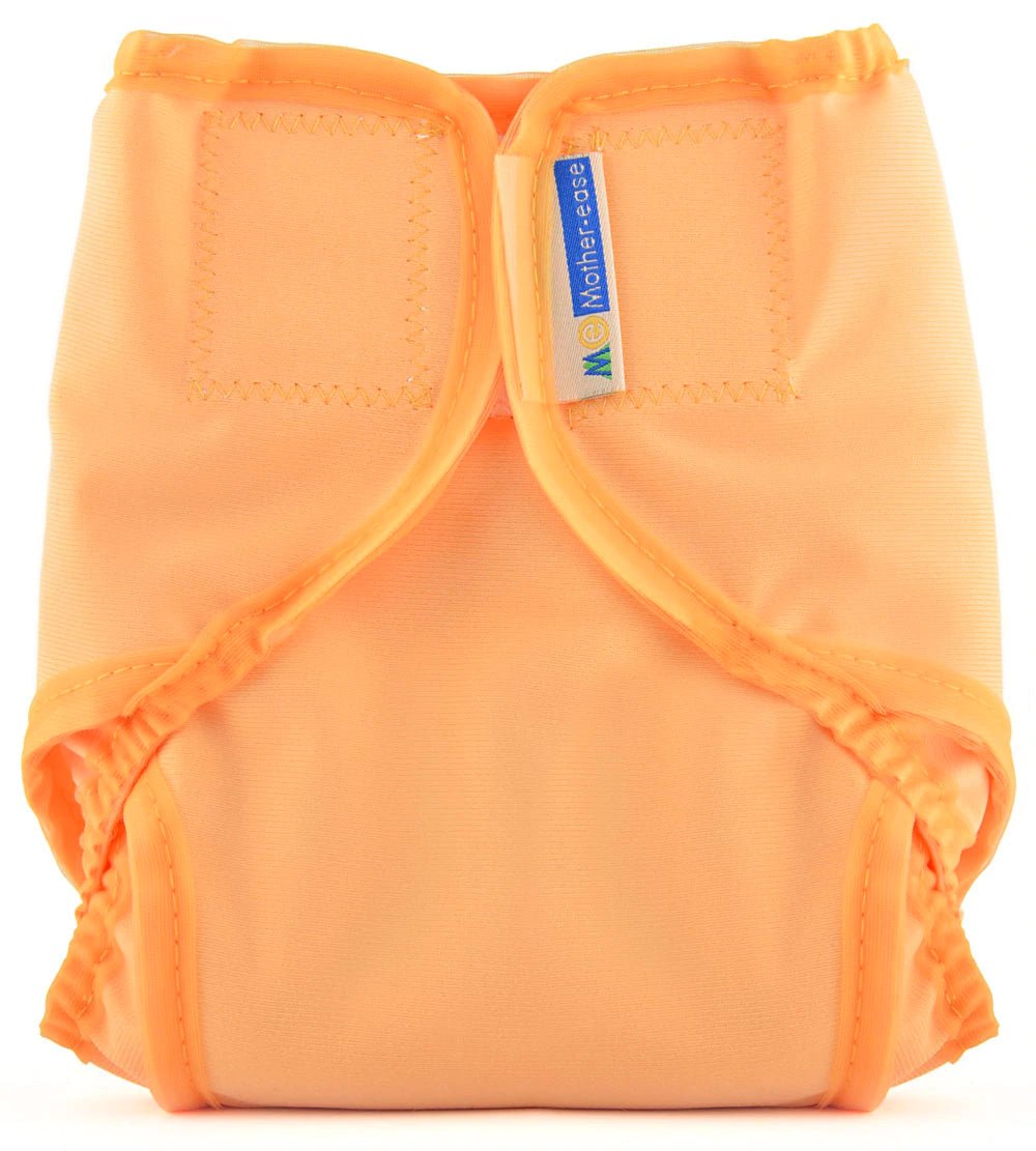 Mother-easeRikki Wrap Nappy Cover OrangeColour: OrangeSize: XSreusable nappies nappy coversEarthlets