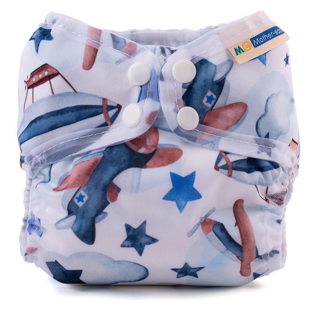 Mother-ease| Wizard Uno Organic Cotton - Newborn | Earthlets.com |  | reusable nappies