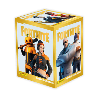 Panini Fortnite Gold Frame Sticker Collection Product: Packs (36 Packets) Sticker Collection Earthlets