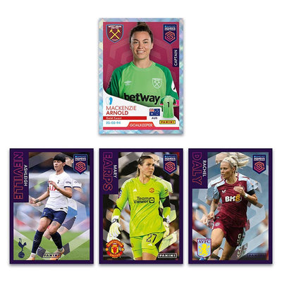 PaniniBarclays Women’s Super League 2023/24 Sticker CollectionProduct: Packs (50 Packs)Sticker CollectionEarthlets
