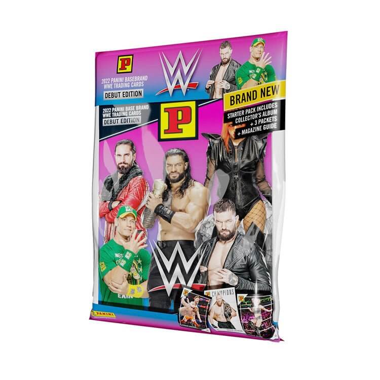 Panini WWE 2022 Debut Edition Trading Card Collection Product: Starter Pack Trading Card Collection Earthlets