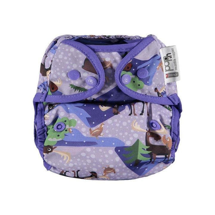 Close Parent Pop-in Nappy Wrap Popper Colour: Moose reusable nappies Earthlets