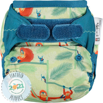 Close Parent| Pop-in Bamboo Nappy Pattern - Tabs | Earthlets.com |  | reusable nappies
