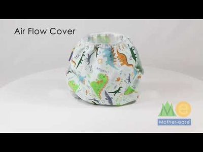 Mother-ease Air Flow Cover Yellow Colour: Yellow size: XS reusable nappies Earthlets
