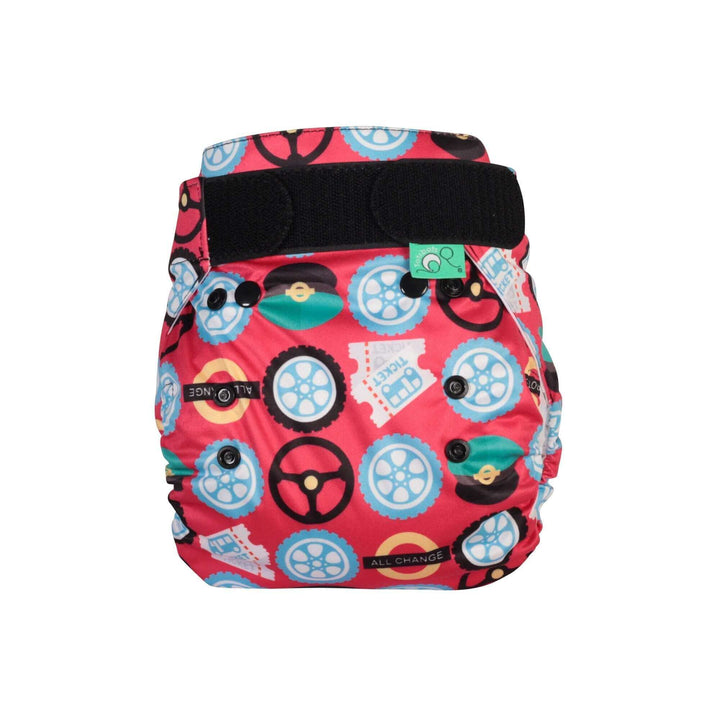 Tots Bots Bamboozle Nappy Wrap Colour: Above the Clouds Size: Size 1 (6-18lbs) reusable nappies Earthlets