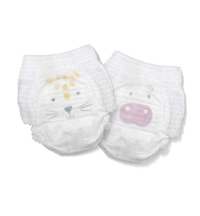 Kit and Kin Size 4 Eco Disposable Nappy Pants - 22 pack potty training disposable pants Earthlets