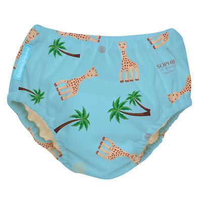 Charlie Banana Sophie La Girafe 2 in 1 Swim Nappy & Training Pants Colour: Classic Size: Small potty training reusable pants Earthlets