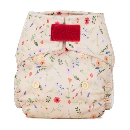 Baba + Boo Newborn Reusable Nappy - Prints Colour: Pebbles reusable nappies all in one nappies Earthlets