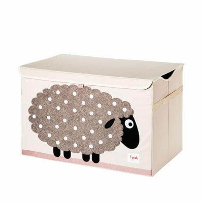 3 Sprouts Toy Chest - Sheep furniture storage Earthlets