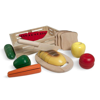 Melissa & Doug Wooden Cutting Food play kitchens Earthlets